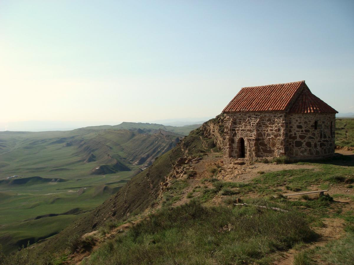 An old building in the Caucasus.